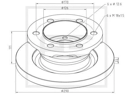 Brake Disc (026.661-10A)