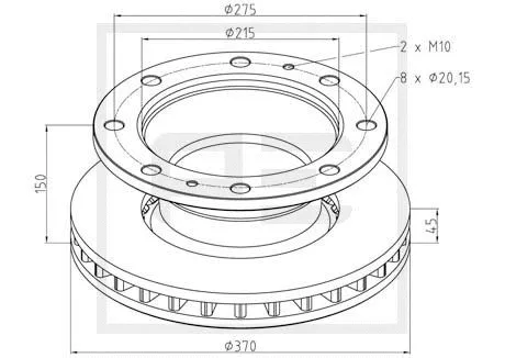 Brake Disc (026.659-10A)