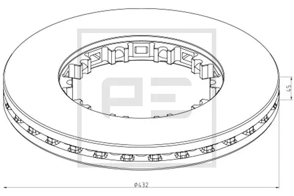 Brake Disc (106.211-00A)