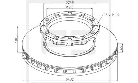 Brake Disc (026.667-10A)