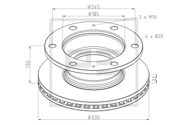 Brake Disc (026.648-00A)