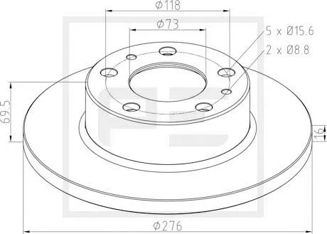 Brake Disc (026.670-10A)
