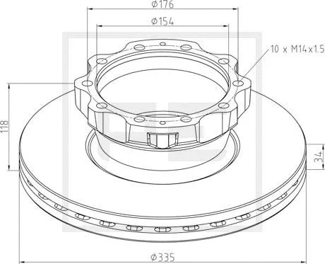 Brake Disc (036.130-00A)