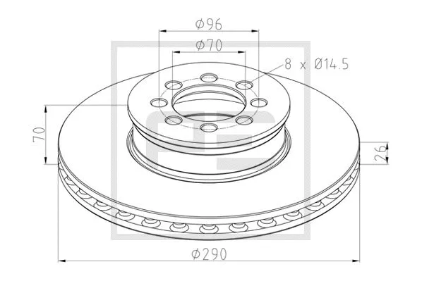 Brake Disc (016.648-00A)