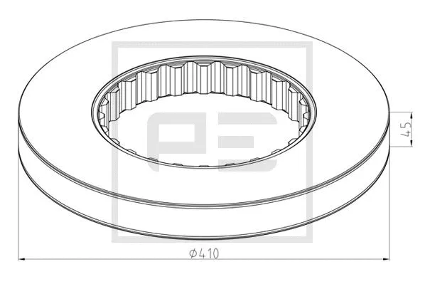Brake Disc (146.209-10A)