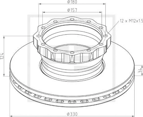 Brake Disc (036.131-00A)
