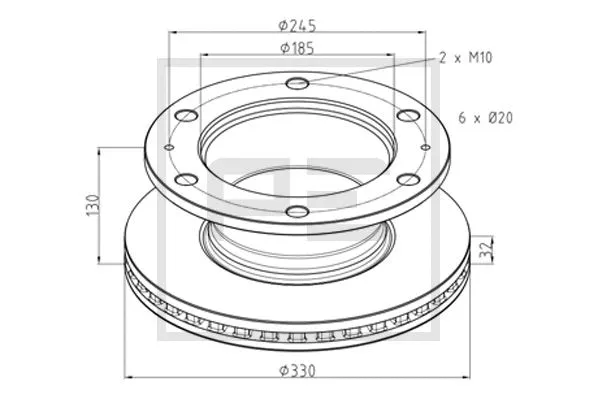 Brake Disc (026.649-00A)