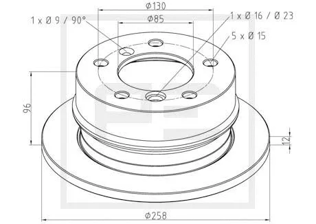 Brake Disc (016.290-00A)
