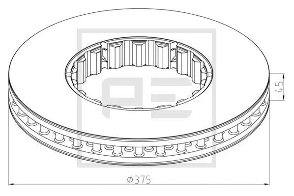 Brake Disc (146.224-10A)