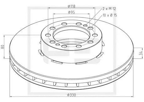 Brake Disc (256.029-00A)
