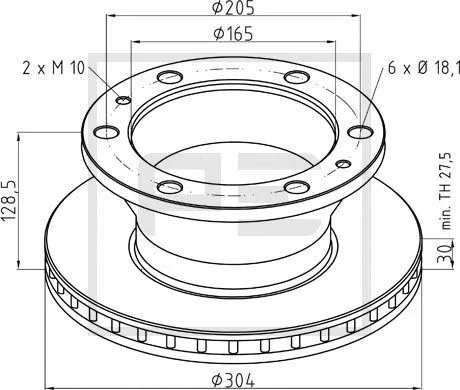 Brake Disc (026.677-10A)