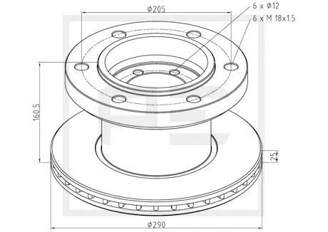 Brake Disc (026.653-10A)