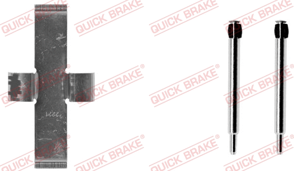 Accessory Kit, disc brake pad (109-0924-1)