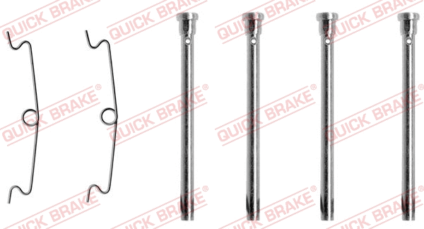 Accessory Kit, disc brake pad (109-1113)