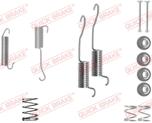 Accessory Kit, brake shoes (105-0776-1L)