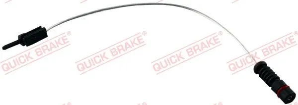 Warning Contact, brake pad wear (WS 0182 B)
