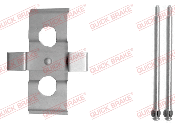 Accessory Kit, disc brake pad (109-1635-1)