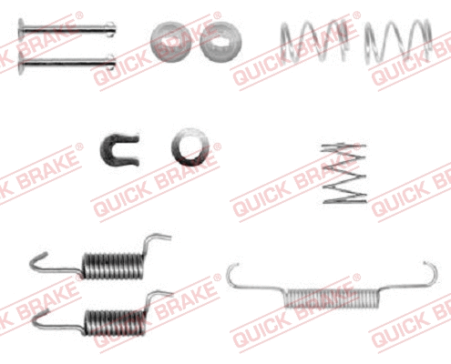 Accessory Kit, parking brake shoes (105-0871-1)