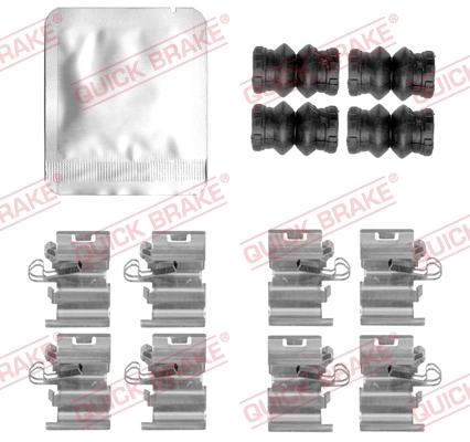 Accessory Kit, disc brake pad (109-0168)