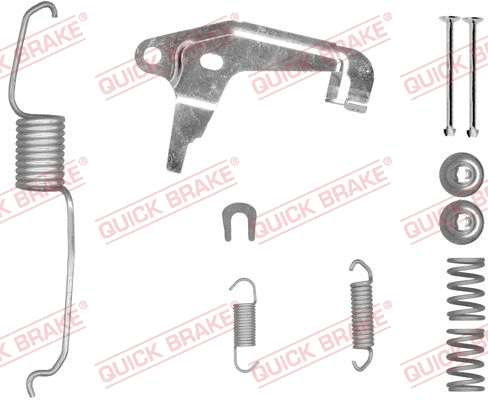 Accessory Kit, brake shoes (105-0853X-1L)