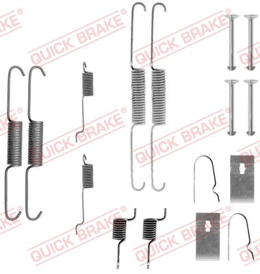 Accessory Kit, brake shoes (105-0811)