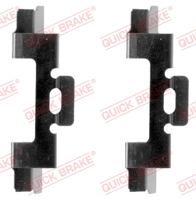 Accessory Kit, disc brake pad (109-1027-1)