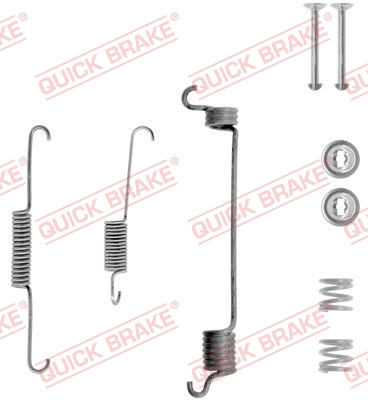 Accessory Kit, brake shoes (105-0741-1L)