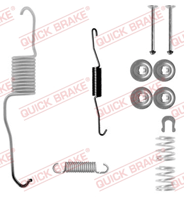 Accessory Kit, brake shoes (105-0886-1L)