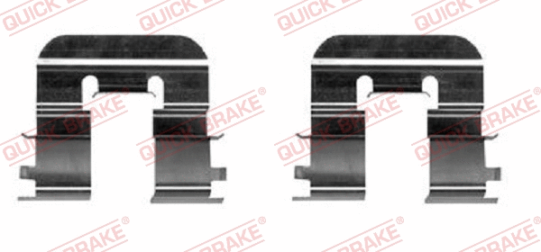 Accessory Kit, disc brake pad (109-0024-1)