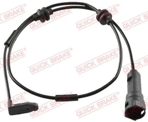 Warning Contact, brake pad wear (WS 0158 B)