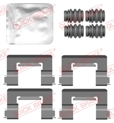 Accessory Kit, disc brake pad (109-0164)