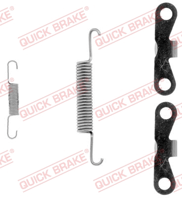 Accessory Kit, parking brake shoes (105-0720-1)