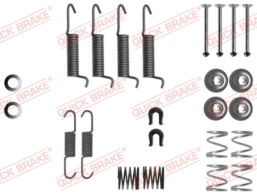 Accessory Kit, parking brake shoes (105-0016)