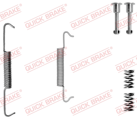 Accessory Kit, parking brake shoes (105-0793-1)