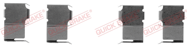 Accessory Kit, disc brake pad (109-1063-1)