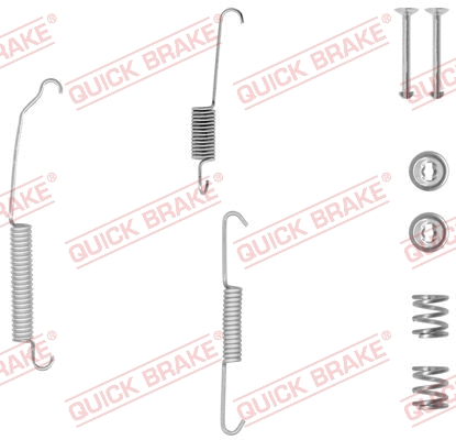 Accessory Kit, brake shoes (105-0701-1)