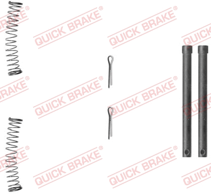 Accessory Kit, disc brake pad (109-1210-1)