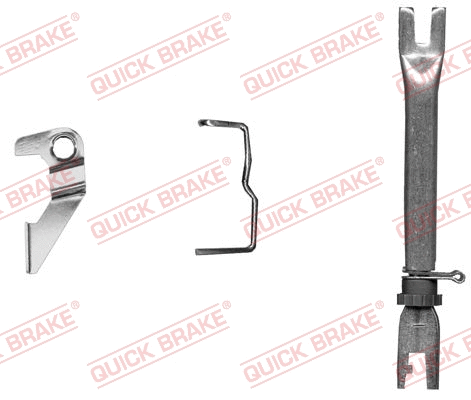 Adjuster Set, drum brake (10253028-1L)