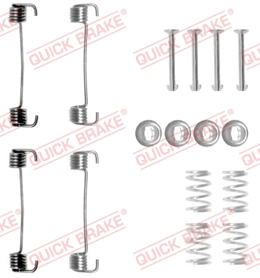 Accessory Kit, parking brake shoes (105-0619)
