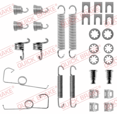 Accessory Kit, brake shoes (105-0644)