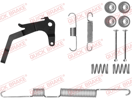 Accessory Kit, brake shoes (105-0074X-1R)