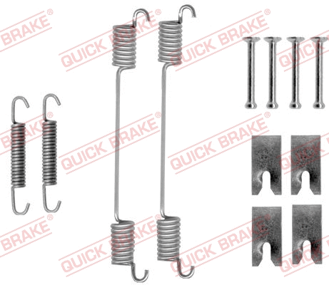 Accessory Kit, brake shoes (105-0836)