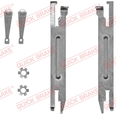Adjuster Set, drum brake (105 53 004)