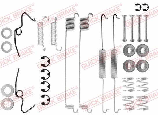 Accessory Kit, brake shoes (105-0641)