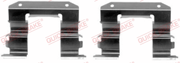 Accessory Kit, disc brake pad (109-1182-1)