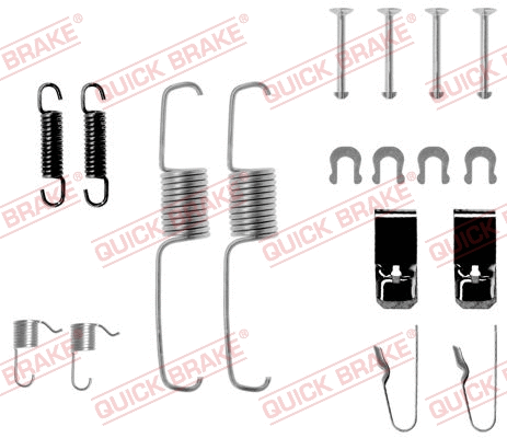 Accessory Kit, brake shoes (105-0534)