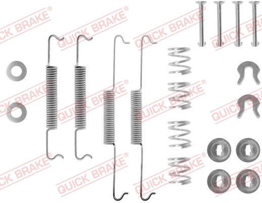 Accessory Kit, brake shoes (105-0522)