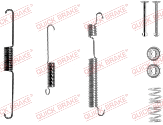 Accessory Kit, brake shoes (105-0824-1R)