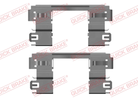 Accessory Kit, disc brake pad (109-0147R-1)