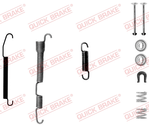 Accessory Kit, brake shoes (105-0761-1)